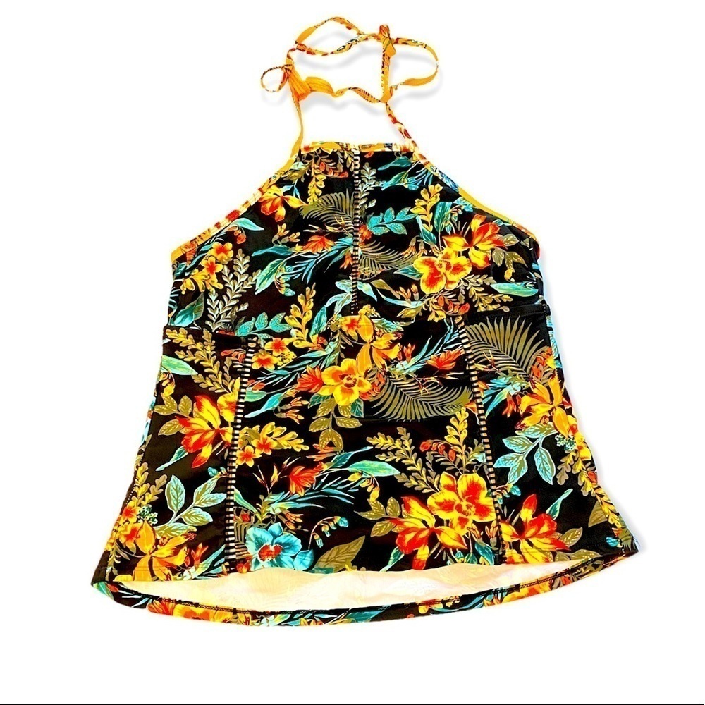 Swim bikini top time & try size large 12/14